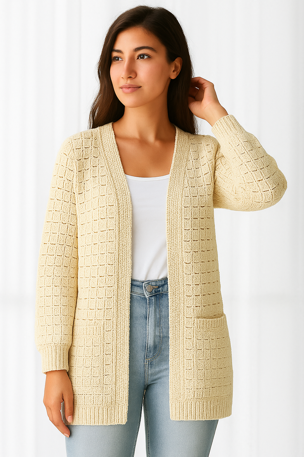 Cozy Open-Cardigan