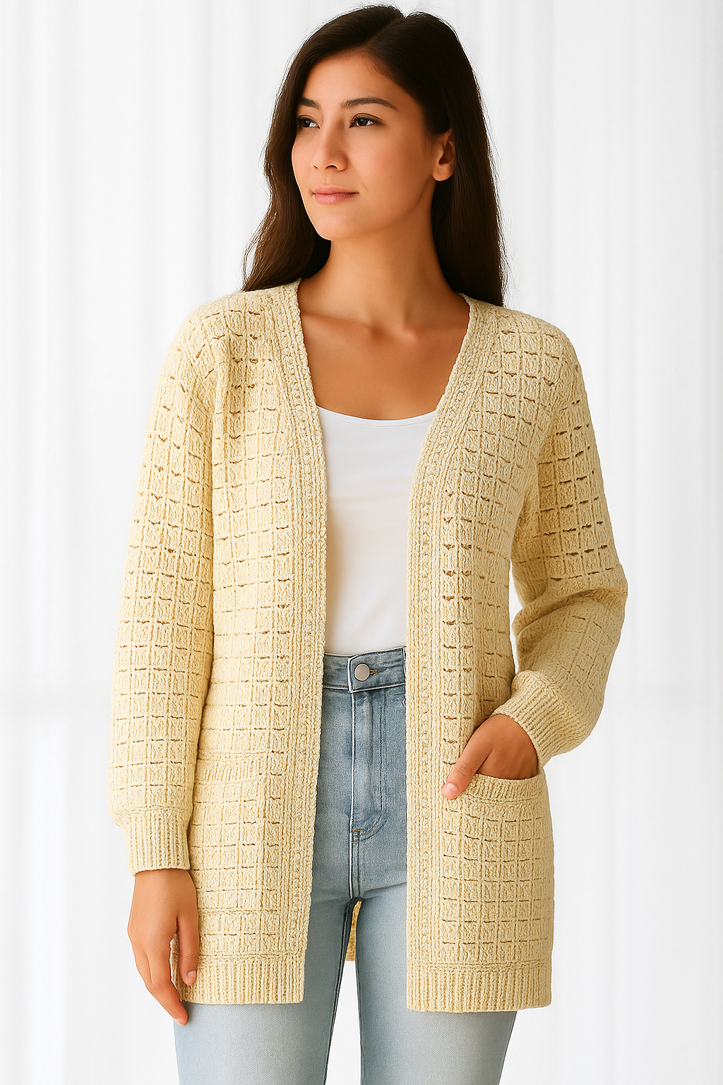 Cozy Open-Cardigan