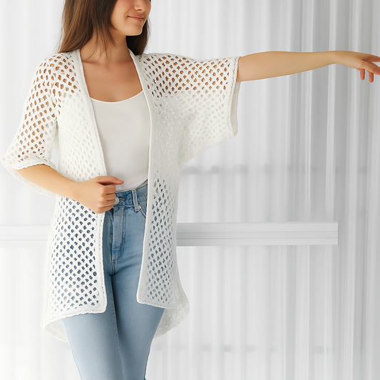Easy-Mesh Cardigan
