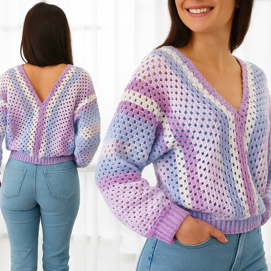 Pastel Breeze Sweater